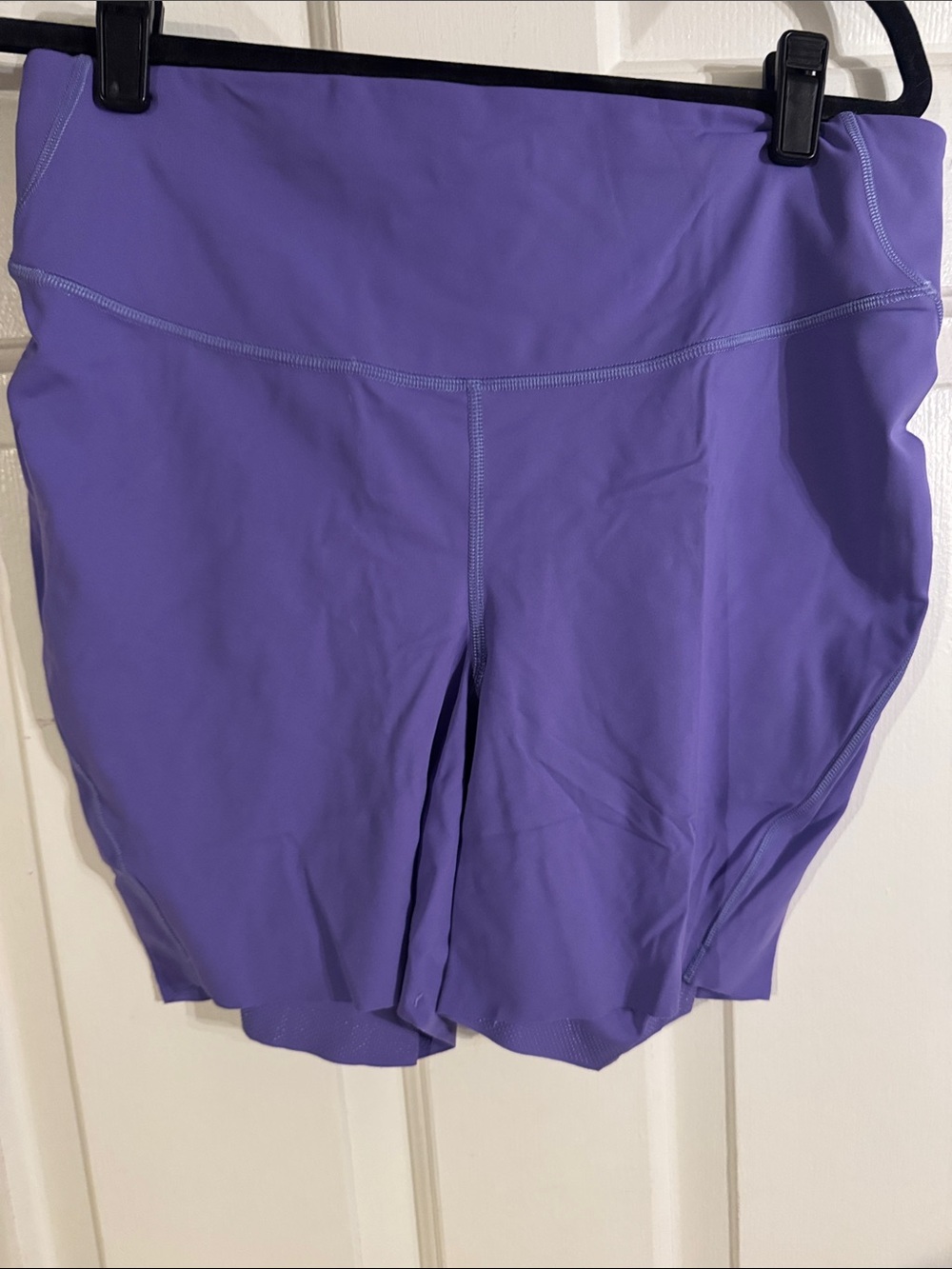 lululemon athletica Purple High-Waist Bike Shorts